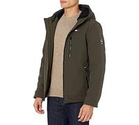 Tommy Hilfiger Soft Shell Sherpa Lined Performance Jacket Chaqueta, Olive Tech, Large para Hombre