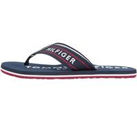 Tommy Hilfiger Sporty Hilfiger FM0FM05805 - Sandalias de playa para hombre, color azul (Desert Sky), 11
