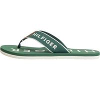 Tommy Hilfiger Sporty Hilfiger FM0FM05913 - Sandalias de playa para hombre, color verde, talla 7
