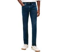 Tommy Hilfiger Straight Denton Jeans Washes Vaqueros, Denim (Tinted Blue), 40W / 30L para Hombre
