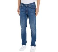Tommy Hilfiger Straight Denton STR Ind MW0MW33945 Pantalones de Mezclilla, Denim (Mandall Indigo), 28W / 32L para Hombre