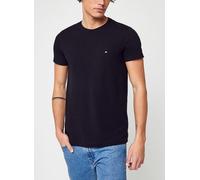 Tommy Hilfiger Stretch Slim C-Neck Tee L Negro
