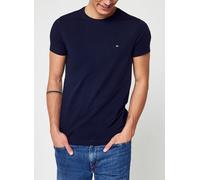 Tommy Hilfiger Stretch Slim C-Neck Tee S Azul