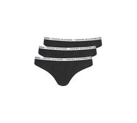 TOMMY HILFIGER String Paquete de 3 negro | M