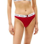 Tommy Hilfiger Strings Rojo/Negro Mujer Clásico, rojo, XS