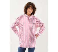 Tommy Hilfiger Striped Icon Oversiz 40 Rojo