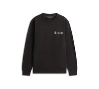 TOMMY HILFIGER Sudadera arándano / negro / blanco XXL arándano / negro / blanco