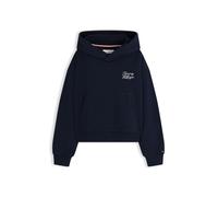 TOMMY HILFIGER Sudadera azul noche / blanco 128 azul noche / blanco