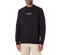Tommy Hilfiger Sudadera Brand Love MW0MW41428 para Hombre, Color Negro, Talla M, Negro (Negro), M