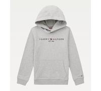 TOMMY HILFIGER Sudadera azul noche / gris moteado / rojo claro / blanco 140 azul noche / gris moteado / rojo claro / blanco