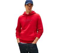 Tommy Hilfiger Sudadera con Capucha Oval Graphic Hoodie MW0MW40864 para Hombre, Color Rojo, Talla S, Rojo (Rojo Medio), S