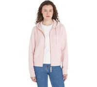 Tommy Hilfiger Sudadera con Capucha para Mujer 1985 con Cremallera, Rosa (Rosa caprichoso), L