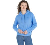Tommy Hilfiger Sudadera con Capucha para Mujer, Hechizo Azul, XS