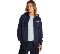 Tommy Hilfiger Sudadera con Cremallera Mujer Script Zip con Capucha, Azul (Dark Night Navy), S