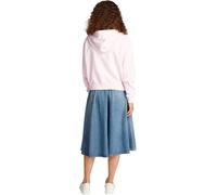 Tommy Hilfiger Sudadera con cremallera Mujer Script Zip con capucha, Rosa (Light Pink), S