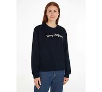 TOMMY HILFIGER Sudadera con cuello redondo. Color azul marino