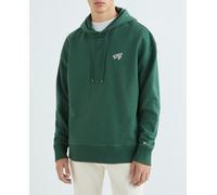Tommy Hilfiger Sudadera de hombre relaxed fit con capucha. Verde oscuro S