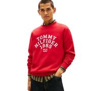 Tommy Hilfiger Sudadera Hilfiger Arch MW0MW41426 para Hombre, Color Rojo, Talla L, Rojo (Rojo Medio), L