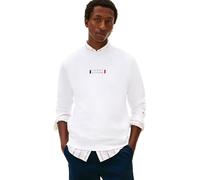 Tommy Hilfiger Brand Love Sweatshirt Mw0mw41428 - Sudadera para Hombre (1 Unidad), Blanco (Blanco), S
