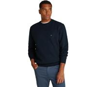 Tommy Hilfiger Sudadera Hombre Essential Fleece Crew Neck Regular Fit, Azul (Desert Sky), L