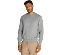 Tommy Hilfiger Sudadera Hombre Essential Fleece Crew Neck Regular Fit, Gris (Medium Grey Heather), XS