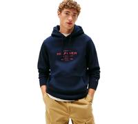 Tommy Hilfiger Sudadera Hombre Oval Graphic con Logotipo, Azul (Desert Sky), L