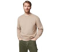 Tommy Hilfiger Sudadera Hombre Seasonal Fleece con Cuello Redondo, Beige (Coastal Taupe), L