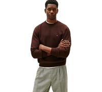 Tommy Hilfiger Sudadera Hombre Seasonal Fleece con Cuello Redondo, Marrón (Chocolate), XXL