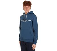 Tommy Hilfiger Sudadera Hombre Tommy Logo con Capucha, Azul (Aegean Sea), S