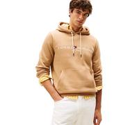 Tommy Hilfiger Sudadera Hombre Tommy Logo con Capucha, Beige (Timeless Camel), XL