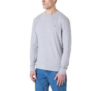 Tommy Hilfiger Sudadera Hombre Track Top sin Capucha, Gris (Light Grey Heather), XL