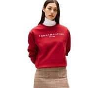 Tommy Hilfiger Sudadera Mujer sin capucha, Rojo (Regatta Red), XL