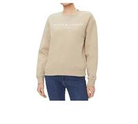 Tommy Hilfiger Sudadera Mujer Sin Capucha, Verde (Classic Khaki), S