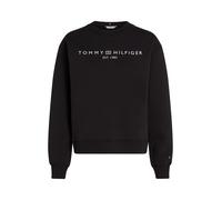 TOMMY HILFIGER Sudadera negro / blanco M negro / blanco