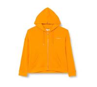 Tommy Hilfiger Mujer Sudadera con Capucha y Cremallera, Naranja (Rich Ochre), 52