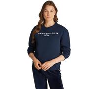 Tommy Hilfiger MDRN REG Corp Logo C-NK SWTSHRT WW0WW39791, Sudaderas, Mujer, Azul (Dark Night Navy), XL