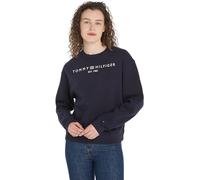 Tommy Hilfiger Sudadera sin Capucha para Mujer, Azul (Desert Sky), L