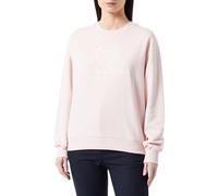 Tommy Hilfiger Mujer Sudadera sin Capucha, Rosa (Whimsy Pink), XL