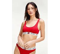 Tommy Hilfiger Mujer Bralette Stretch, Rojo (Tango Red), S