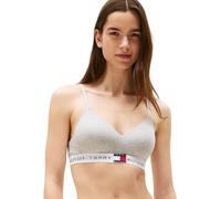 Tommy Hilfiger Sujetador Bralette Mujer Lift con Tirantes Ajustables, Gris (Light Grey Heather), XL