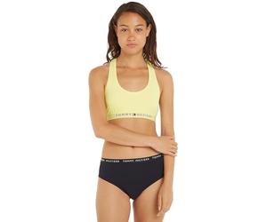 Tommy Hilfiger Sujetador Bralette Mujer Unlined elástico, Amarillo (Yellow Tulip), L