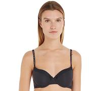 Tommy Hilfiger Mujer Sujetador de Media Copa con Detalles de Encaje, Negro (Black), 85C