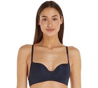 Sujetador triángulo push-up acolchado Mujer Talla 90A. Color Azul