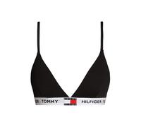 Tommy Hilfiger Sujetador Triangular Mujer Triangle con Logotipo en la Cintura, Negro (Black), S