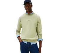 Tommy Hilfiger Sweatshirt Hombre Tipped con Cuello Redondo, Verde (Earth Sage), XL