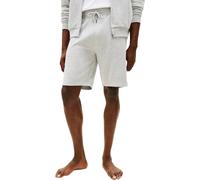 Tommy Hilfiger Sweatshorts Hombre Track con Bolsillos Laterales, Gris (Ice Grey Heather), L