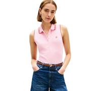 Tommy Hilfiger Swimshop - Polo de algodón para Mujer, Talla S, WW0WW49561, Color Rosa