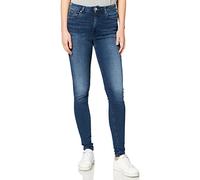 Tommy Hilfiger Sylvia Hr Super Skny Nnmbs Dw0dw09215 Pantalones de Mezclilla, Mujer, Azul (New Niceville Mid Blue Stretch), 24W / 30L