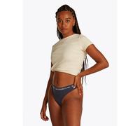 TOMMY HILFIGER Tanga de algodón New York. Color azul
