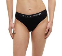 Tommy Hilfiger Tanga para Mujer String, Negro (Black), L